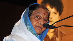 Pratibha Patil - Chief Guest, JBA 2010