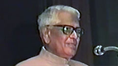 R. Venkataraman's Speech - JBA 1985