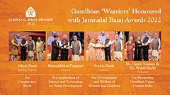 Jamnalal Bajaj Awards 2022 - Award Ceremony